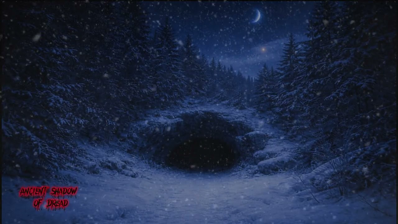 Would You Dare to Stay a night at Darkness Cave? | Winter Ambience | Horror Ambience | 4 Hours | 2K