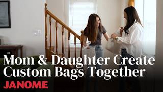 From Bored to Inspired: Mom & Daughter Create Custom Bags Together
