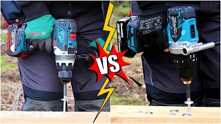 Makita 481 VS Bosch 18V-110C | Which one is stronger Cordless Drill Battle