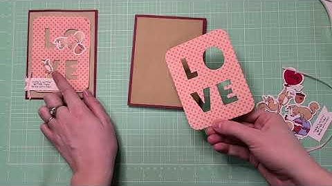 LOVE Card Kit Tutorial - Card 2 - Squirrel "Nuttin