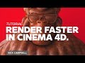 Render up to 300% Faster with this One Cinema 4D Physical Render Tip