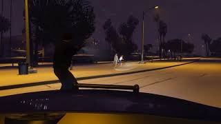 GTA 5 - LSPDFR - Officer Involved Shooting of a Suspect With a Knife - Dashcam
