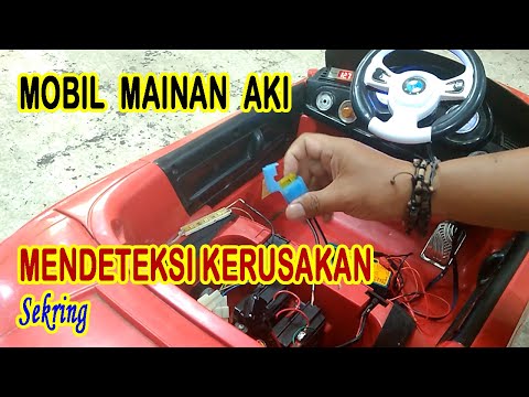 Tips Rusak Mogok GAK Bisa JALAN, HaruS diapain? Mainan Anak Mobil Aki JEEP. 