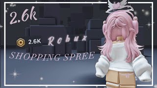 2.6K ROBUX SHOPPING SPREE🤩 || *NEW*