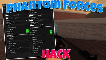 NEW Phantom Forces Script/Hack GUI I Aimbot, ESP Chams, Gun Mods, Player Movement & More *PASTEBIN*