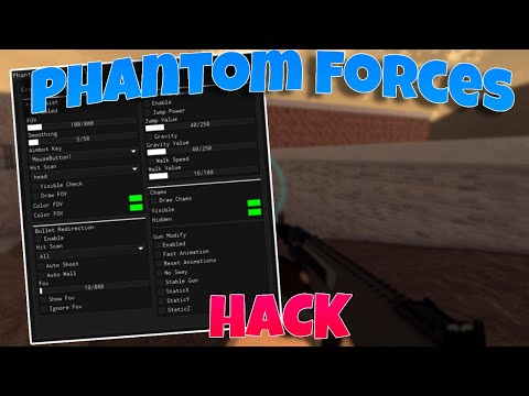 NEW Phantom Forces Script/Hack GUI I Aimbot, ESP Chams, Gun Mods, Player Movement & More *PASTEBIN*