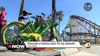 Thousands Taking Advantage Of Dockless Bikes, Scooters