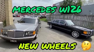 mercedes 560sel 420sel w126 amg wheels