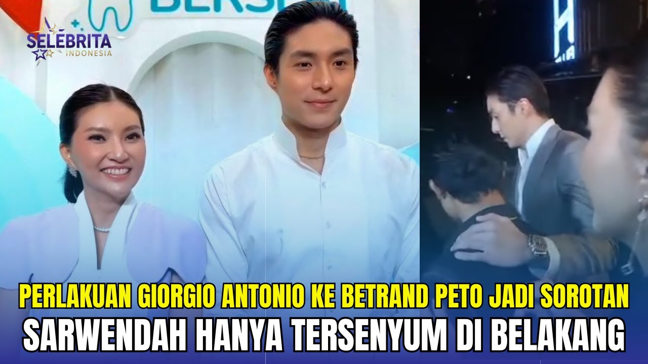Perlakuan Giorgio Antonio Ke Betrand Peto Jadi Sorotan, Sarwendah Hanya Tersenyum di Belakang