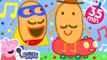 Peppa Pig Songs 🌟 Super Potato Theme Song 🎵 Peppa Pig My First Album 6# | Kids Songs | Baby Songs