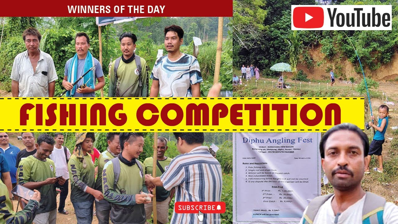 Fishing Competition Full Coverage – Who Took Cash Prize Rs. 1,00,000 🐠🎣💥
