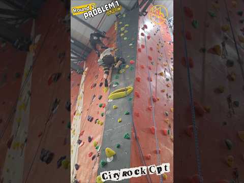Problem 1 - La Sportiva Lead League - Round 2 | 2026#cityrock_cpt #rockclimbinglife #lead