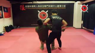 Russian WOLF combat system internal training and disarm knife course on saturday night