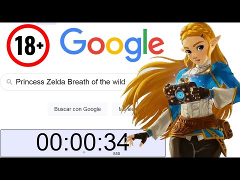 Princess Zelda (Breath of the Wild) Google Speedrun NSFW