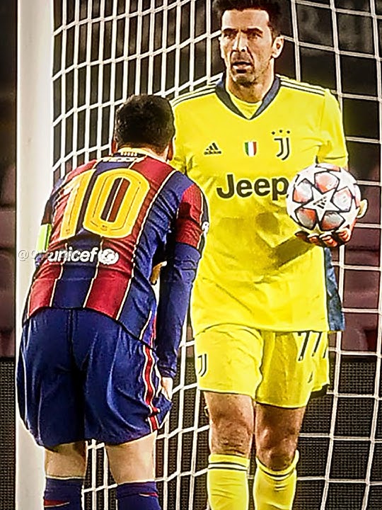 When Buffon Stopped Messi ❌
