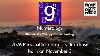 Numerology 2026 Personal Year Forecast for November 3 Birthday