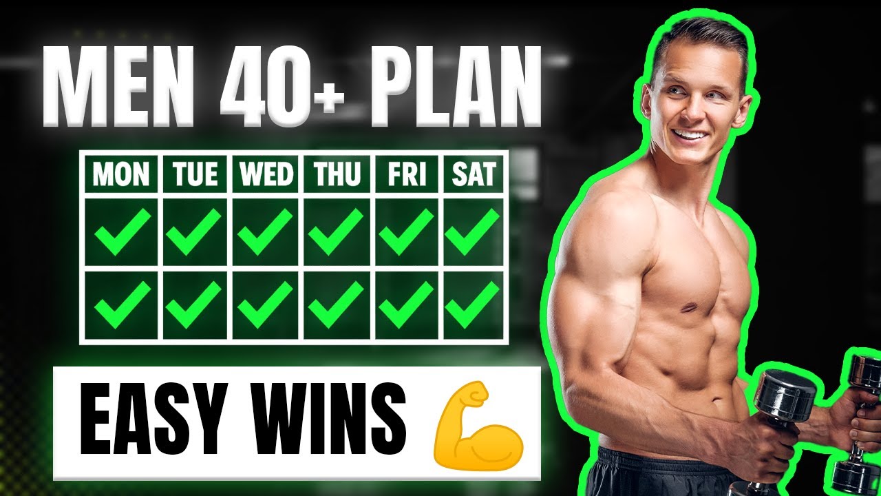 The ONLY Weekly Workout Plan Men Over 40 Need 🔥 - YouTube