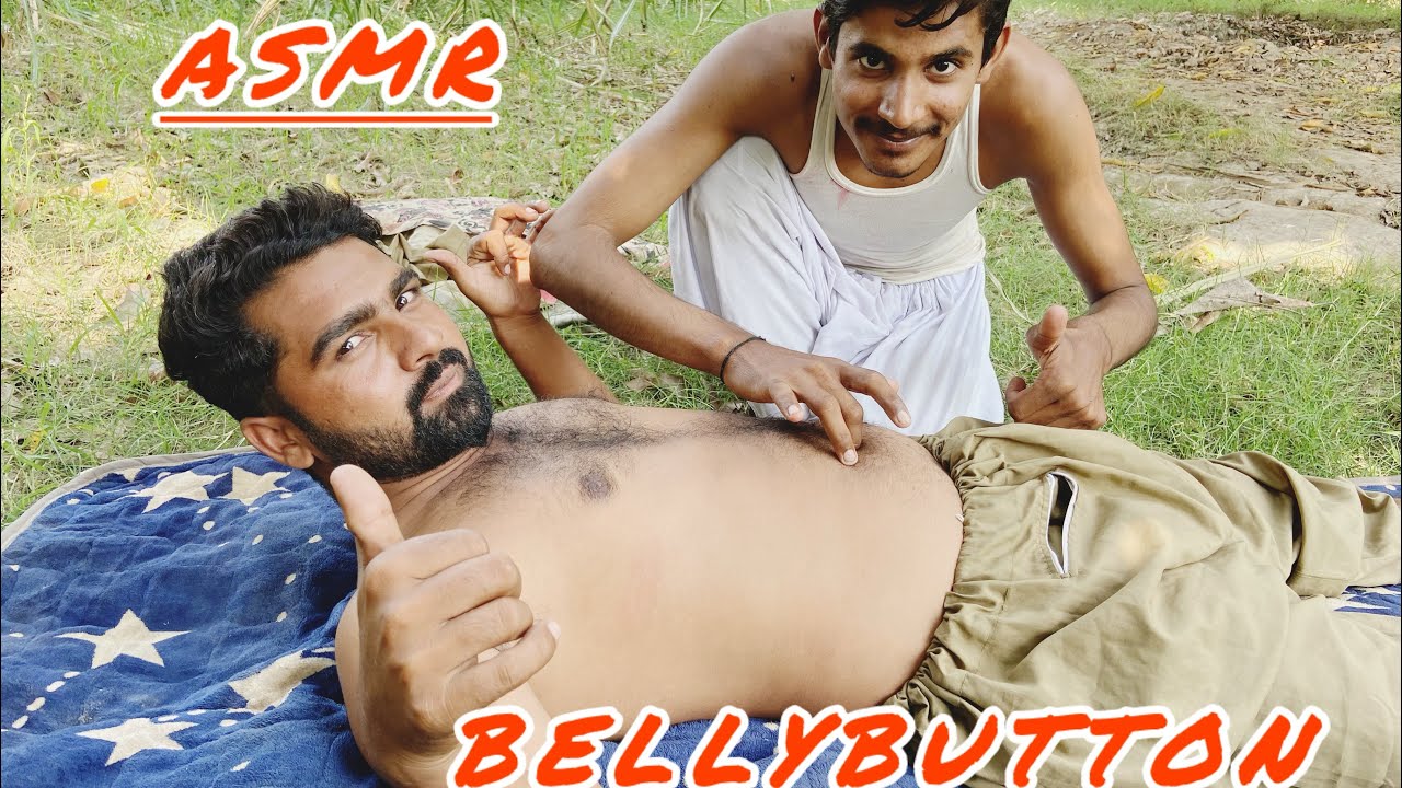 Soft Circular Motions Around the Navel  ASMR for Sleep