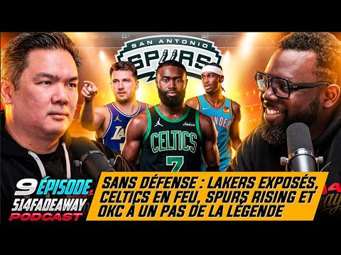 Sans Défense: Lakers exposés, Celtics en feu, Spurs Rising et Okc à un pas de la légende