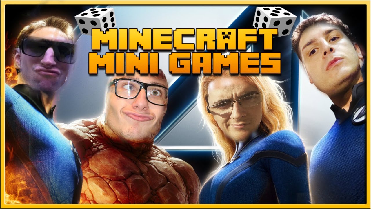 MINECRAFT MINIGAMES : I FANTASTICI 4!!
