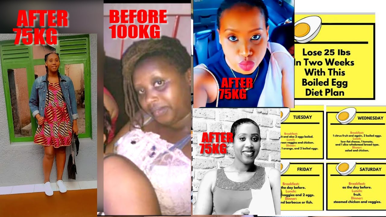 DORE UBURYO 7 BWIZA KANDI BWIZEWE BWO GUTAKAZA IBIRO 25KG NTANGARUKA / HOW TO LOSE WEIGHT FAST!