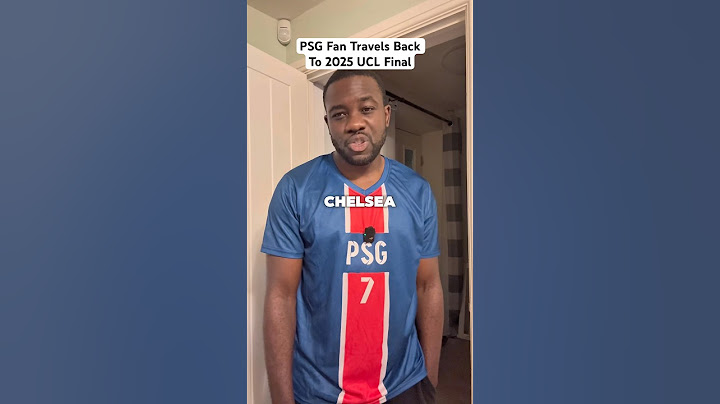 PSG Fan Travels Back To 2025 UCL Final
