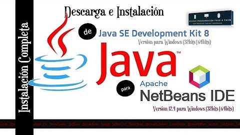 Curso Rápido | Descarga/Instalación de JDK8 para Apache Netbeans IDE 12.4