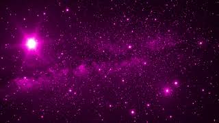 Pink Screensaver Galaxy Background Loop Animated | 4K HD | Monitor Background Universe Animation