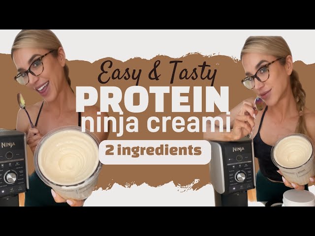 Ninja Creami Protein Ice Cream (Two-Ingredient)