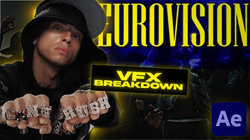 Central Cee - “Eurovision” UK Drill VFX Breakdown | After Effects Tutorial