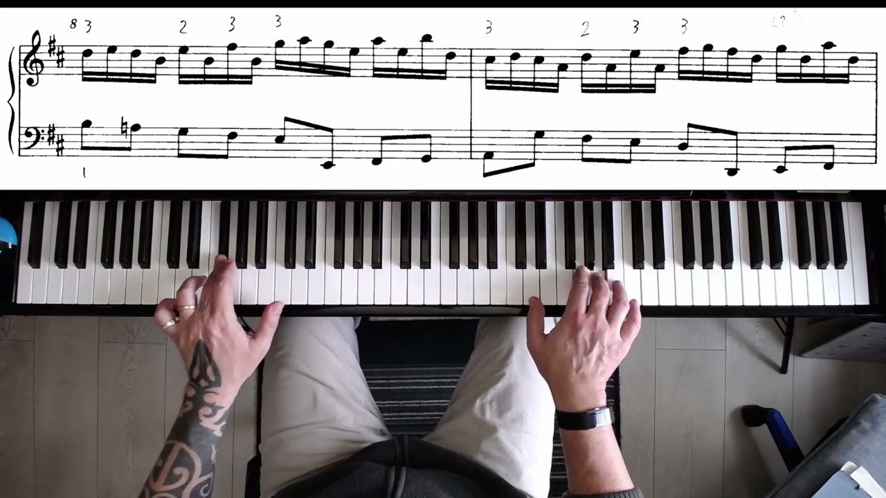 Johann Sebastian Bach Invention 15 BWV 786