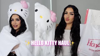 HELLO KITTY HOMEGOODS, TJ MAXX, MARSHALLS HAUL