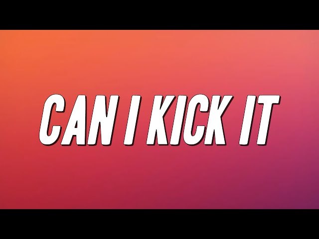 A Tribe Called Quest - Can I Kick It (Lyrics)