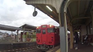 車いす道中記鳥取編 JR西日本由良駅山陰本線鳥取駅行普通列車(248K)乗車 鳥取県東伯郡北栄町編