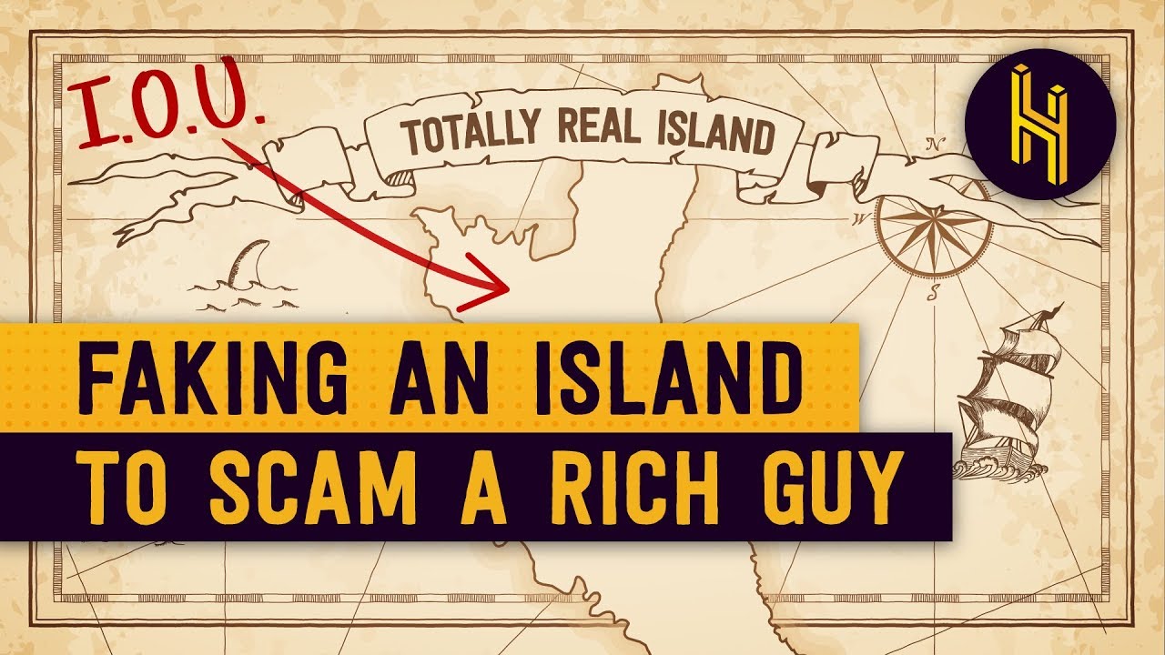 ⁣The Island Invented to Scam a Rich Guy