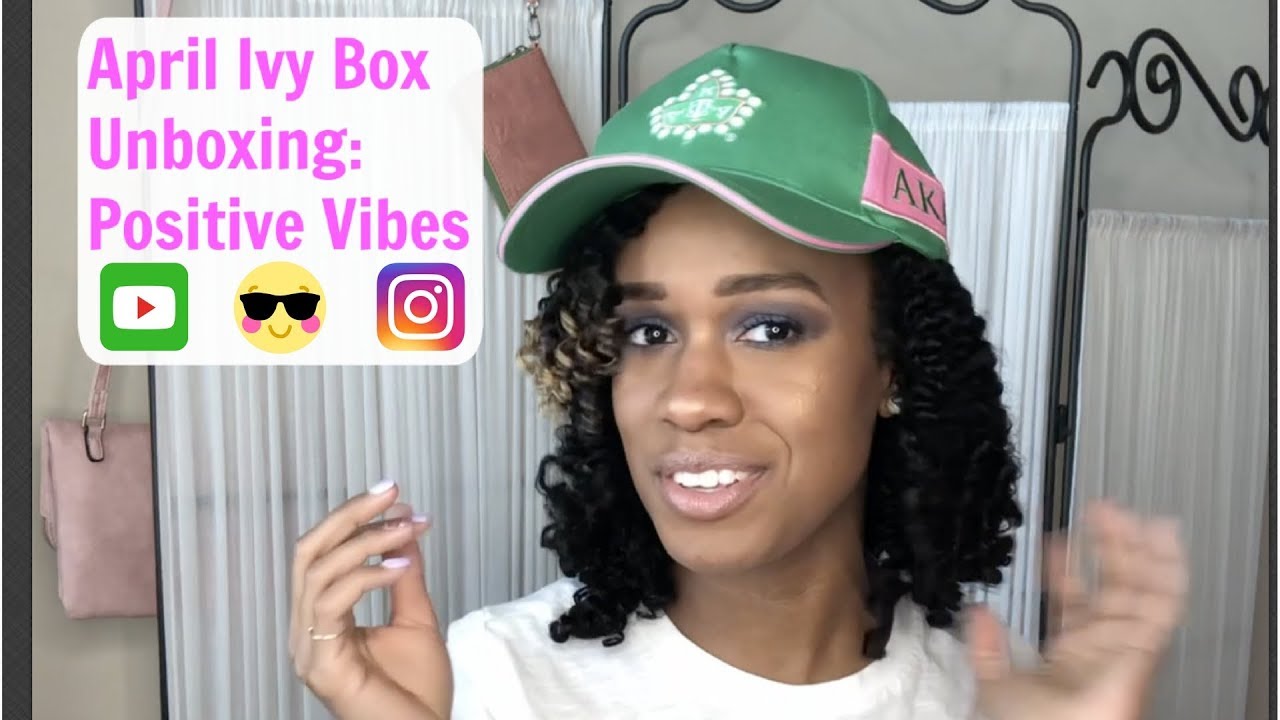 April Ivy Box 2018 Alpha Kappa Alpha Ivy Storehouse YouTube