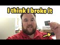 Broke my wrist while working - vlog 279 - Print Shop Updates