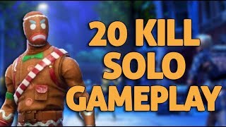 20 Kill Gameplay - Fortnite Solo Gameplay - Ninja