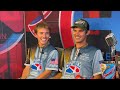 ACO Season 19's (3peat) World Doubles Champions Kaleb Hurt & Isaac Hurt with Hole Nation's Rich Pyle