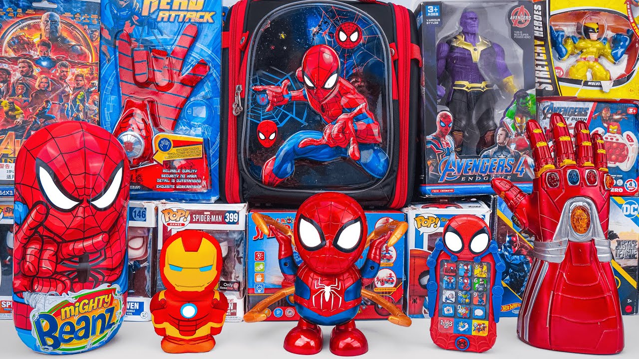 Marvel Spiderman Toys Unboxing Review | Spider Man Shield | Spidey & His Amazing Friends Webquarters