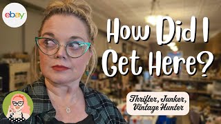 Had To Fight Them Off! Thrifter Junker Vintage Hunter Vlog ~ Selling Vintage For PROFIT! $$