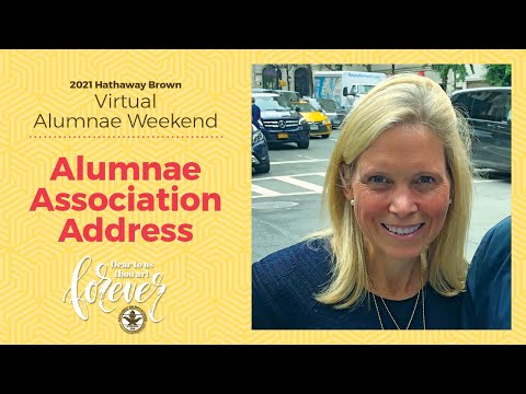 Hathaway Brown School Alumnae Association Message