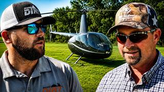 C&C Equipment Landed His HELICOPTER at my HOUSE