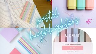 Pastel Highlighters | Pack of 6 | Review | Amazon
