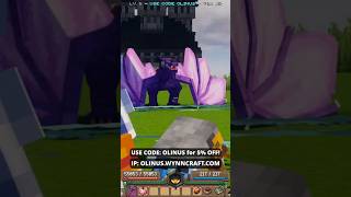 i saw the WYVERN in Wynncraft!  #minecraft #mmorpg #wynncraft