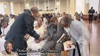 Famous State Mother Rosa Mae Andrews  - The Last Mile Of The Way  Profile