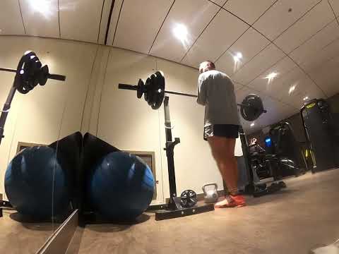 ZERCHER [Rack] Squat PB 95KG - YouTube