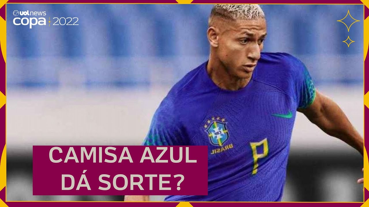 Brasil jogará de azul contra Camarões; camisa já foi campeã do mundo e tem  retrospecto favorável