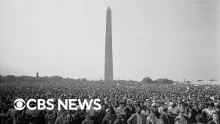 From the archives: 1963 March on Washington covered by CBS News' Walter Cronkite