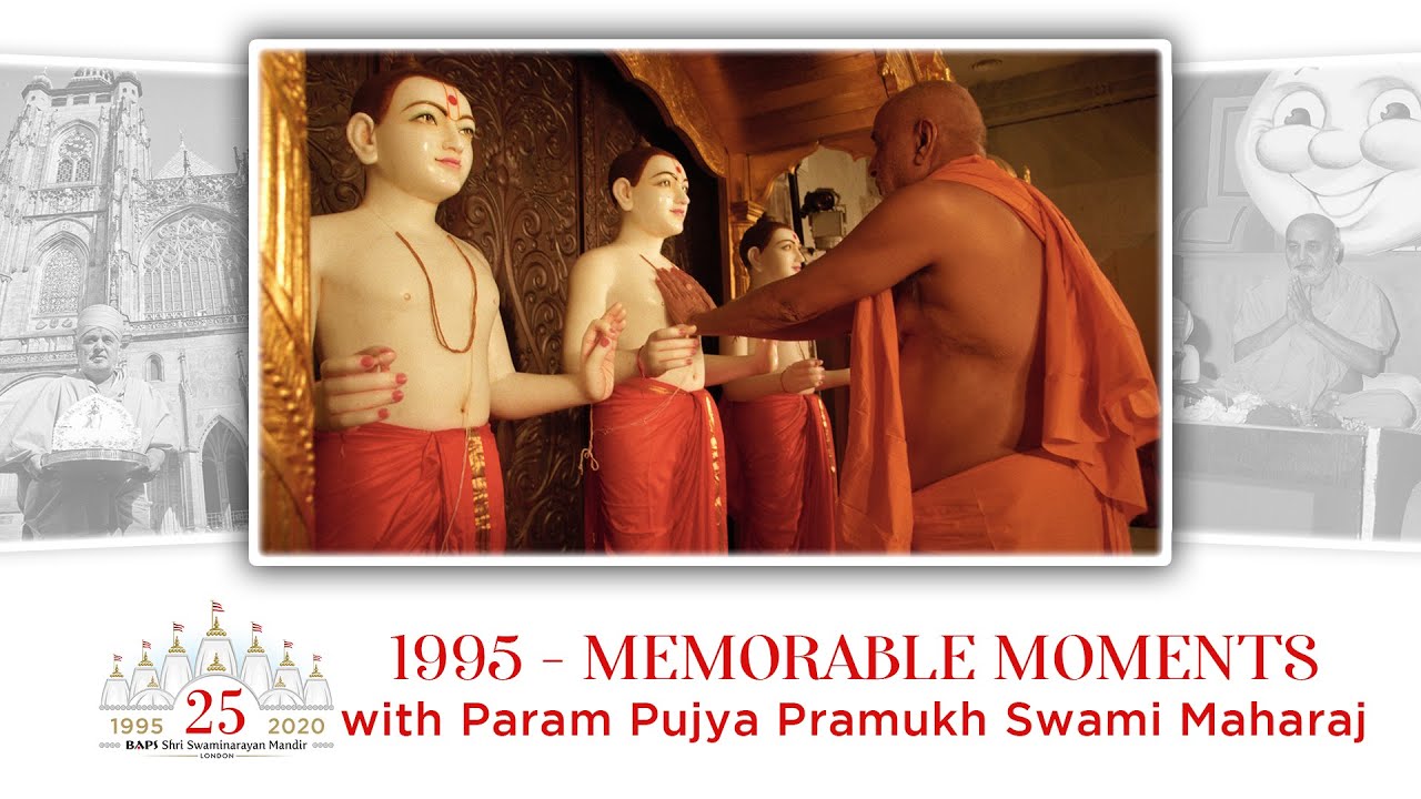 LM25 Video for Week 23: Memorable Moments with Pramukh Swami Maharaj – 1995